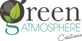 Logo Green Atmosphère Créations, terrariums artisanaux en Morbihan